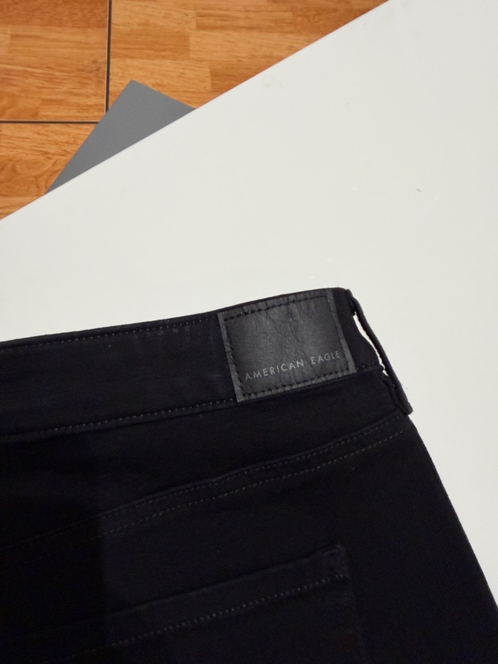 American Eagle Outfitters Black High-Rise Skinny Jeans - size 18 - Picture 5 of 8